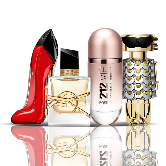 Set od 4 parfema | Very Good Girl + Libre + 212 VIP Rose + Fame 100 ml